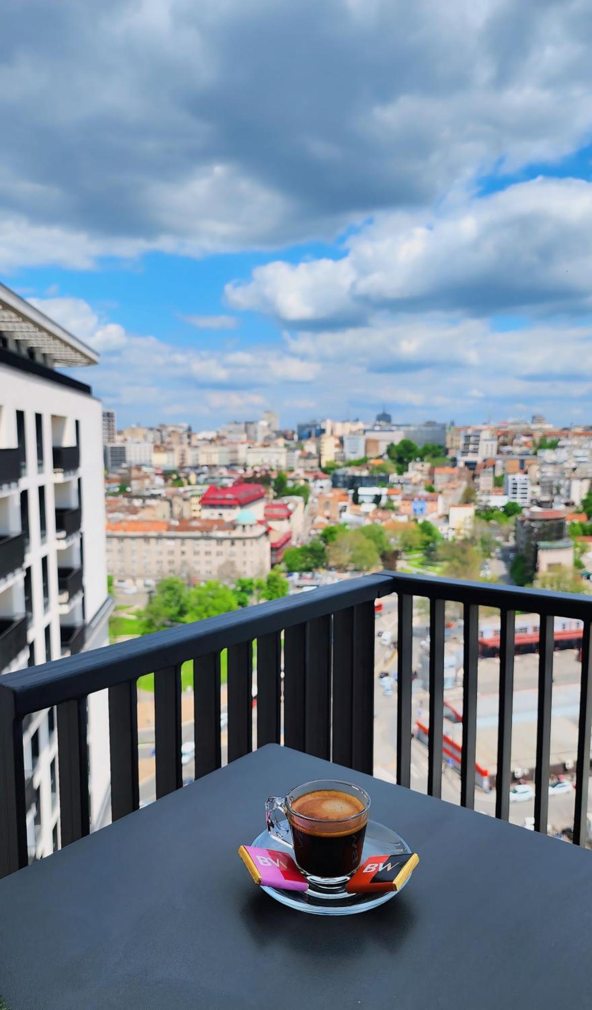 Belgrade Waterfront 16Th Fl Lux Apt. W/ City View Exterior photo