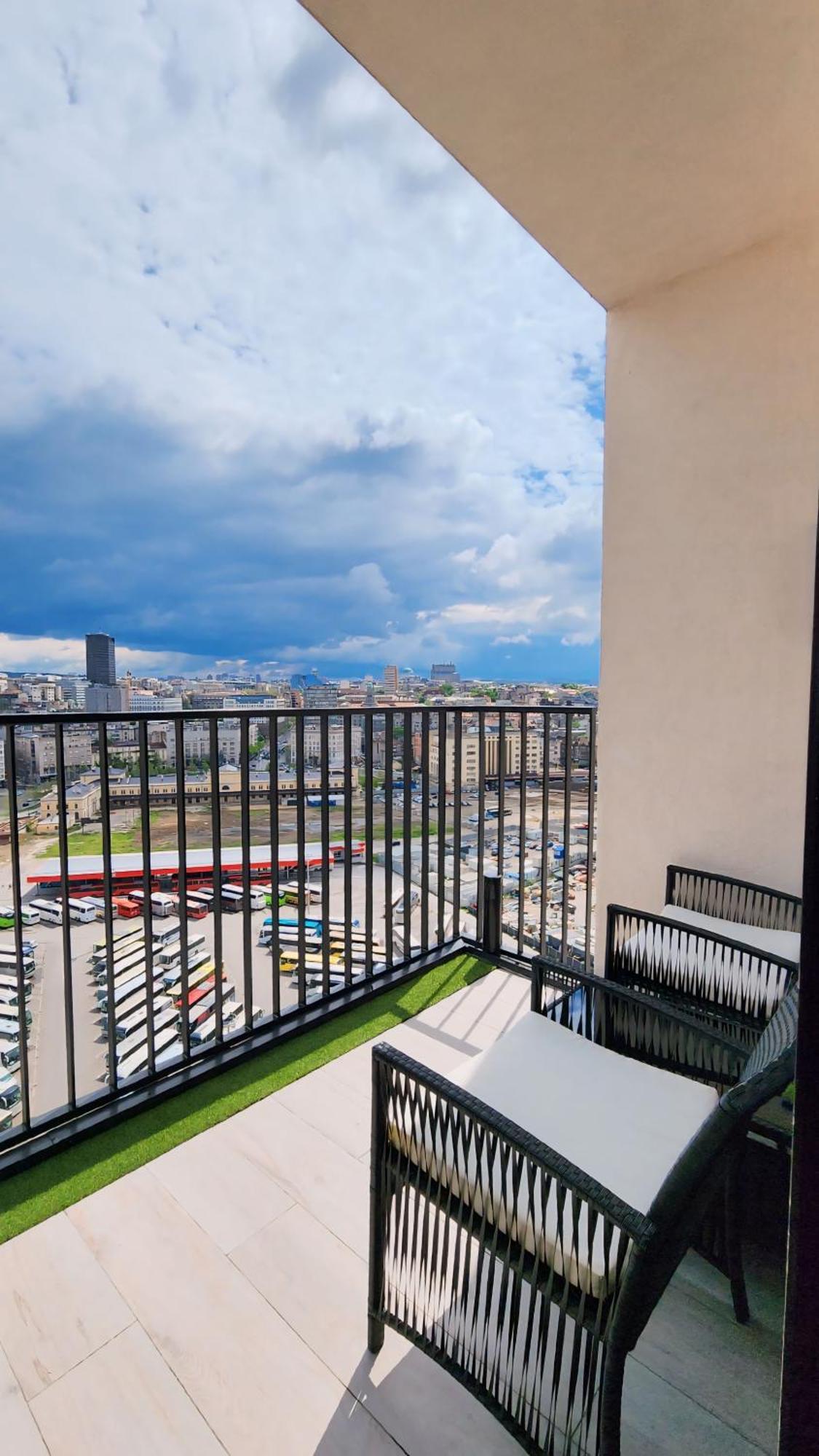 Belgrade Waterfront 16Th Fl Lux Apt. W/ City View Exterior photo